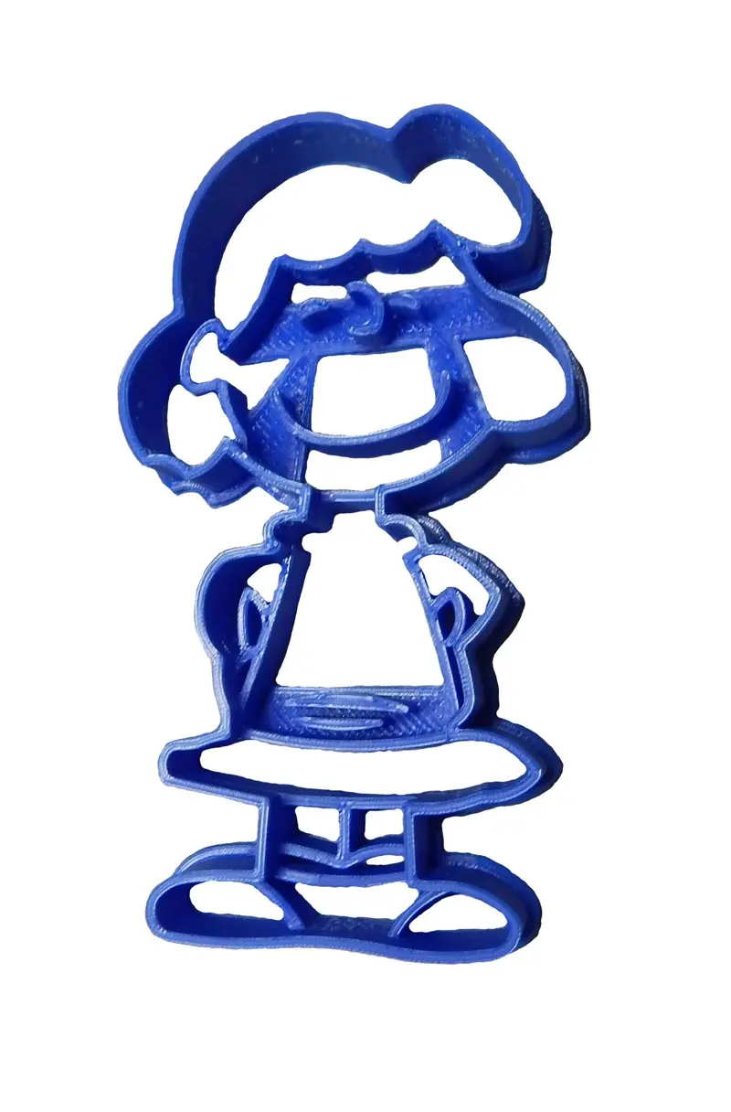Lucy Van Pelt Peanuts Fondant Cutters – 6-Pack Cupcake Decor, 1.75" Size, Fd2268 1