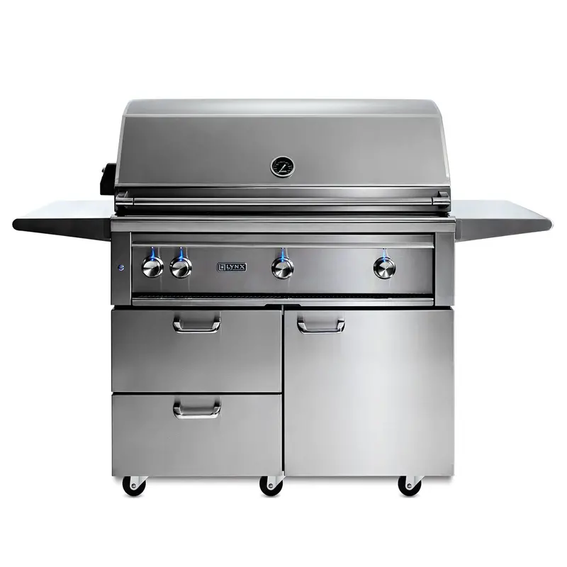 Lynx L42Trf 42-Inch Professional Built-In Gas Grill – Dual Ceramic + Trident Infrared Burners (Ng/Lp) 1