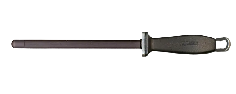 Mac 8.5-Inch Black Ceramic Honing Rod – Non-Abrasive Edge Care 1