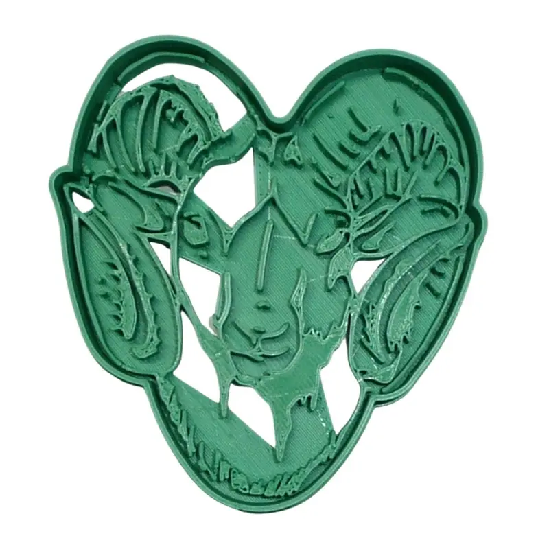 Madison High School Rams Fondant Cutter Set – 6-Pack, 1.75" Cupcake Decor, Usa-Made 1
