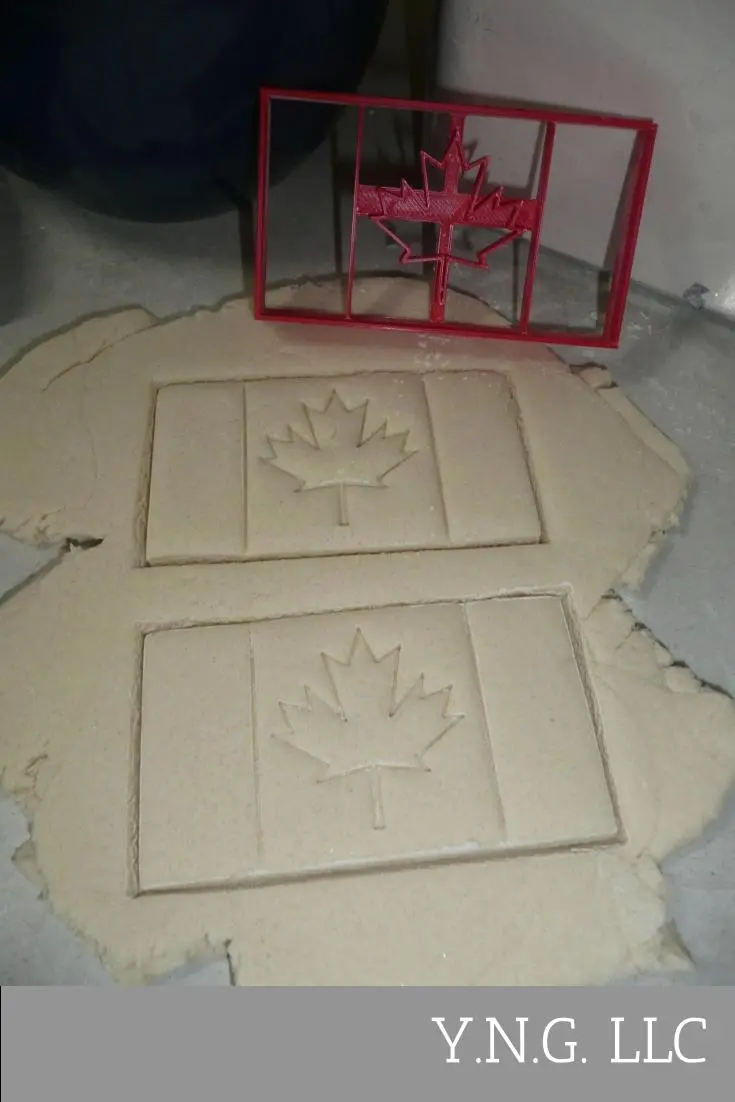 Maple Leaf Canada Flag Cookie Cutter – Patriotic Canadian-Themed Baking Shape – Usa Pr4109 1