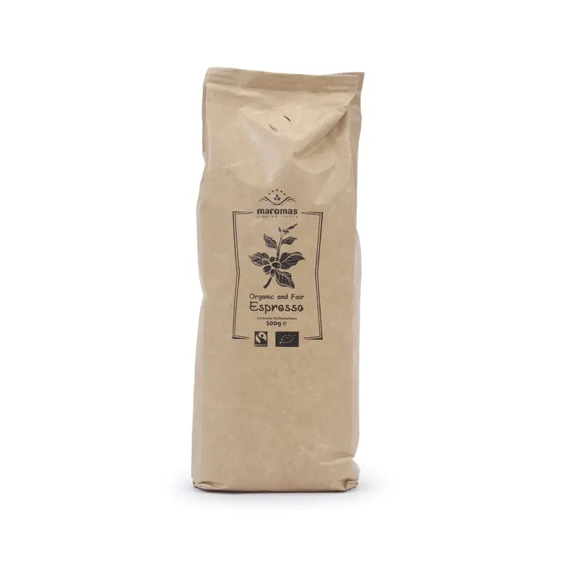 Maromas Organic Fair Trade Whole Bean Coffee – Ethically Sourced 1