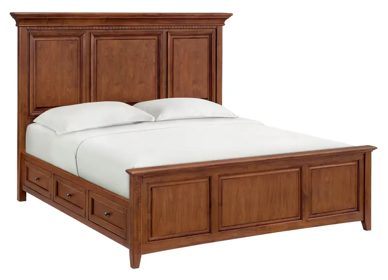 Mckenzie Grand Storage Bed – King-Size Platform With Drawers 1