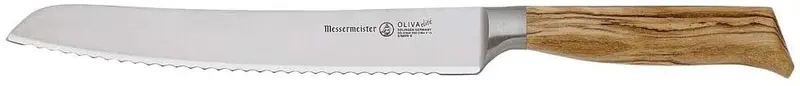 Messermeister Oliva Elite 9-Inch Scalloped Bread Knife – Extra-Sharp Serrated Edge 1