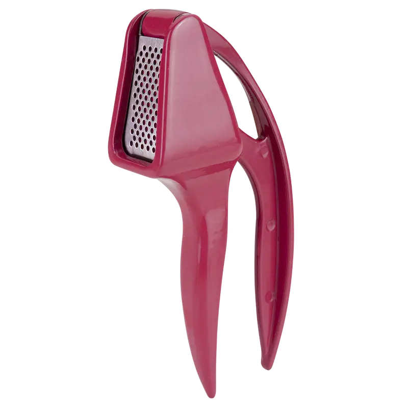 Metaltex Allio Jumbo Garlic Press – Extra-Large Chamber, Stainless Steel Build 1