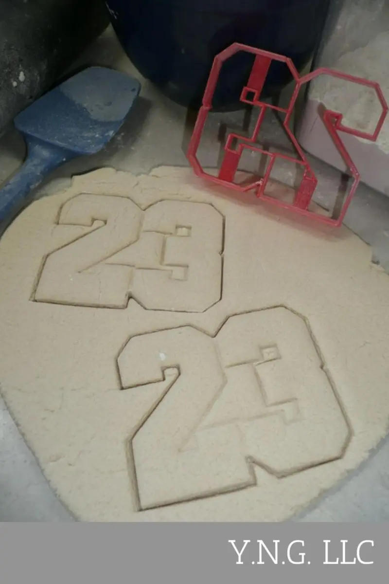 Michael Jordan #23 Basketball Cookie Cutter – Nba Legend Tribute – Pr4462 1