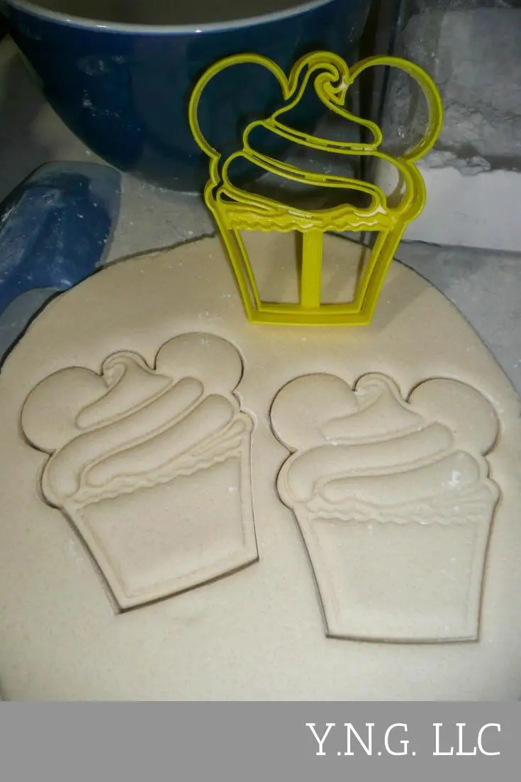 Mickey Ears Cookie Cutter For Cupcakes, Cakes, And Festive Snacks 1