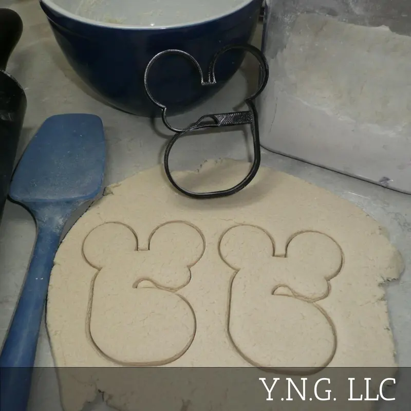 Mickey Mouse Number 6 Cookie Cutter – Distinctive Outline Design, Usa-Crafted Pr4586 1