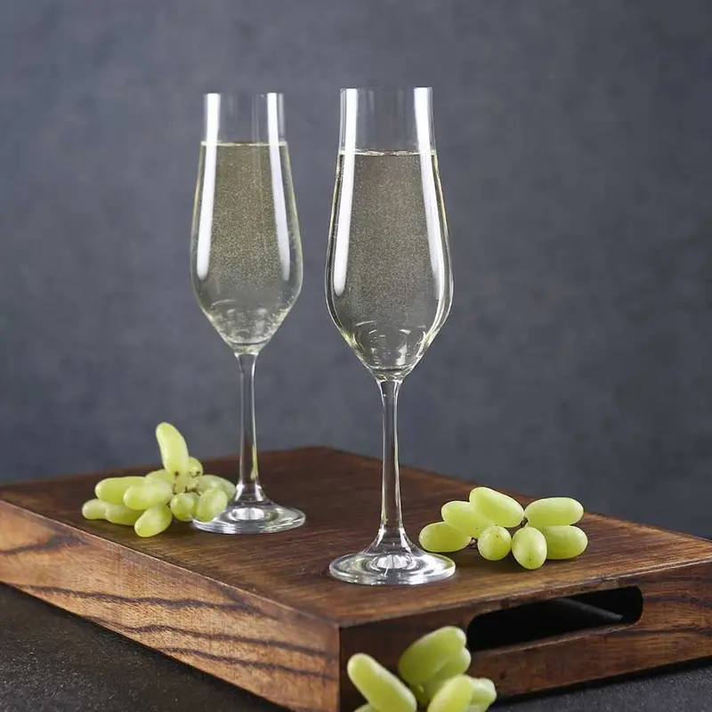 Modena Crystal Champagne Flutes – 170 Ml, 6-Piece Set 1