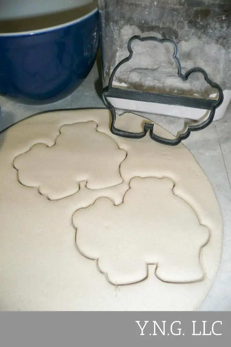 Momma Bear & Cub Cookie Cutter – Wildlife Family Outline, Nature-Themed Baking Shape, Usa-Made Pr3128 1