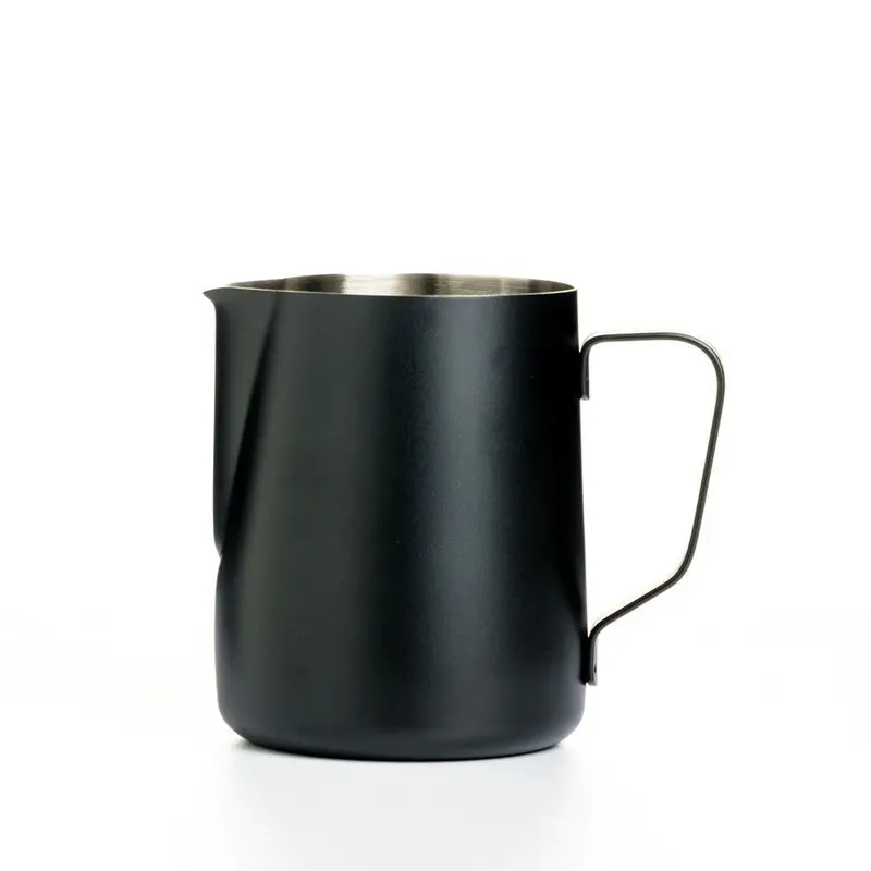 Moretti Café Matte Black Stainless Steel Milk Jug 1