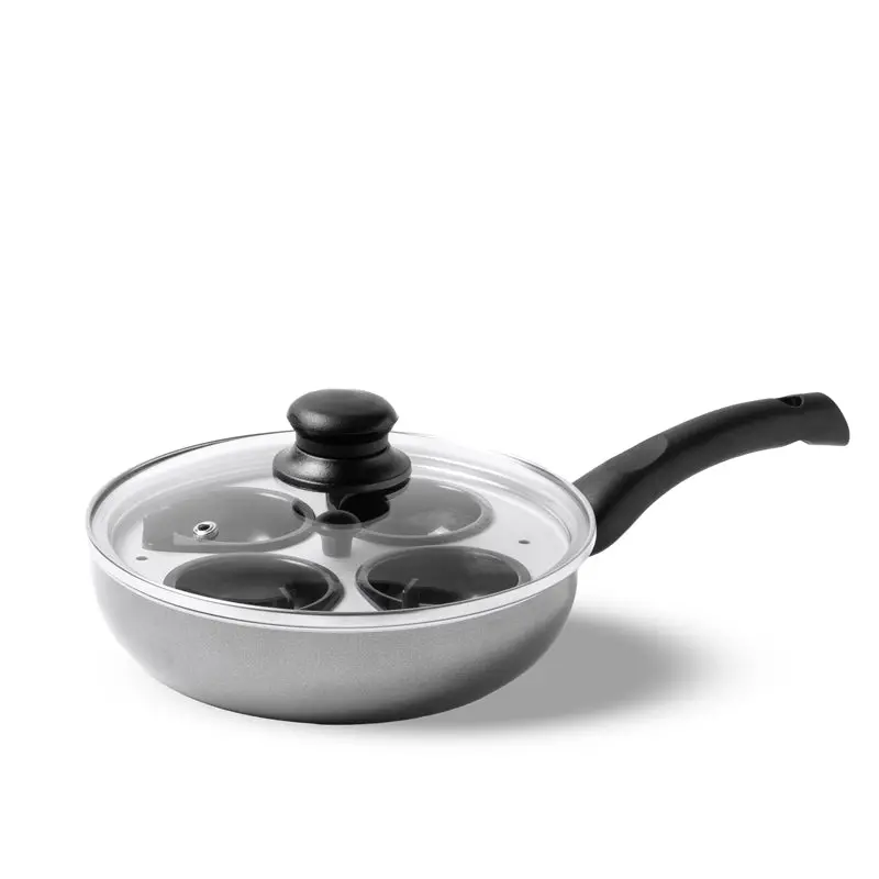 Moretti Chef Egg Poacher With Secure Glass Lid 1