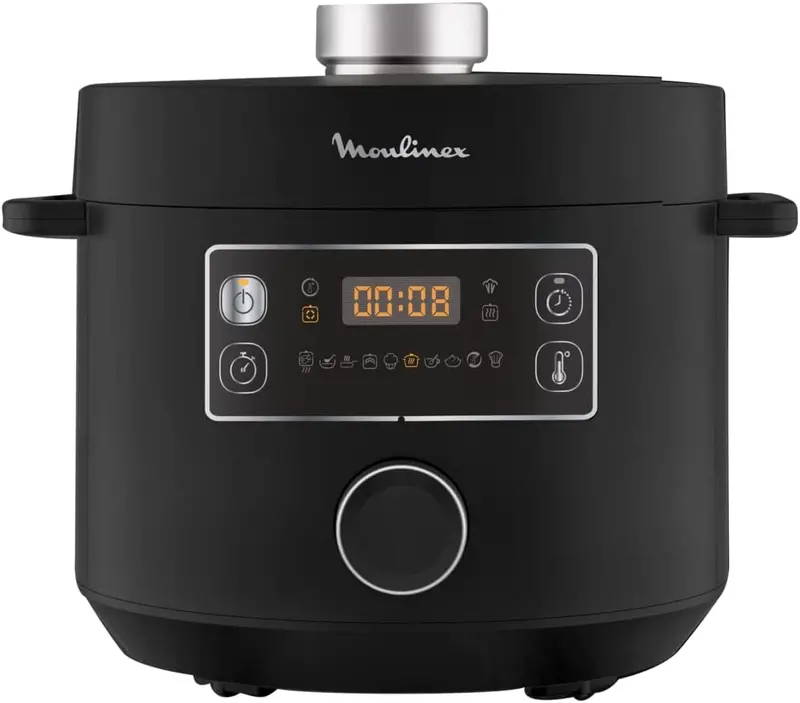 Moulinex Ce753827 Electric Pressure Cooker – 5L Capacity, Precise Program Control 1