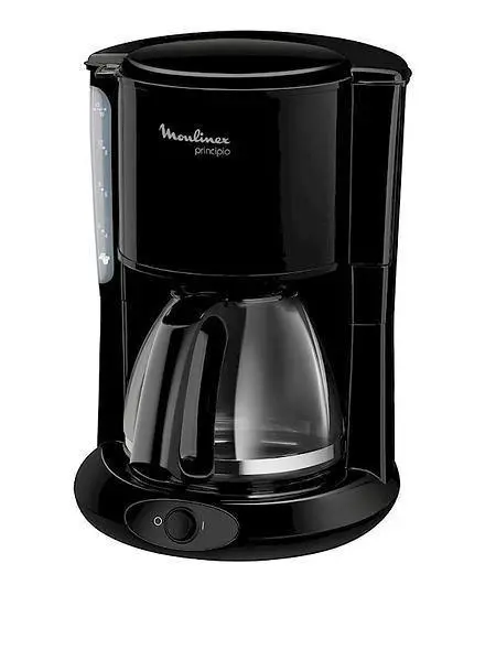 Moulinex Glass-Jar Coffee Maker – 10-Cup Thermal Brew System, 800W (Black) 1