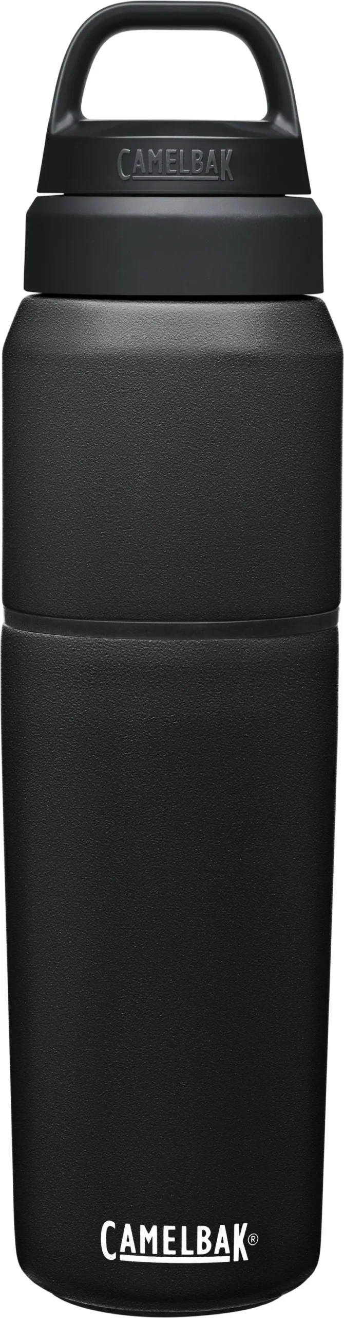 Multibev 22 Oz Insulated Bottle / 16 Oz Travel Cup – Matte Black 1