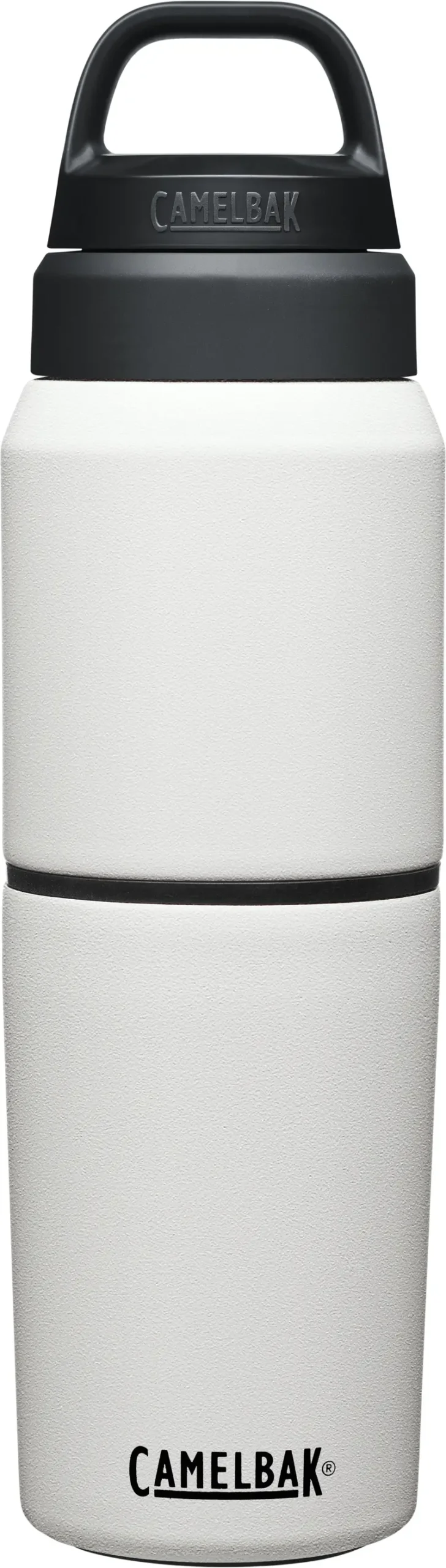 Multibev Dual-Size Insulated Bottle And Cup Set – 17 Oz Bottle + 12 Oz Cup, Clean White 1