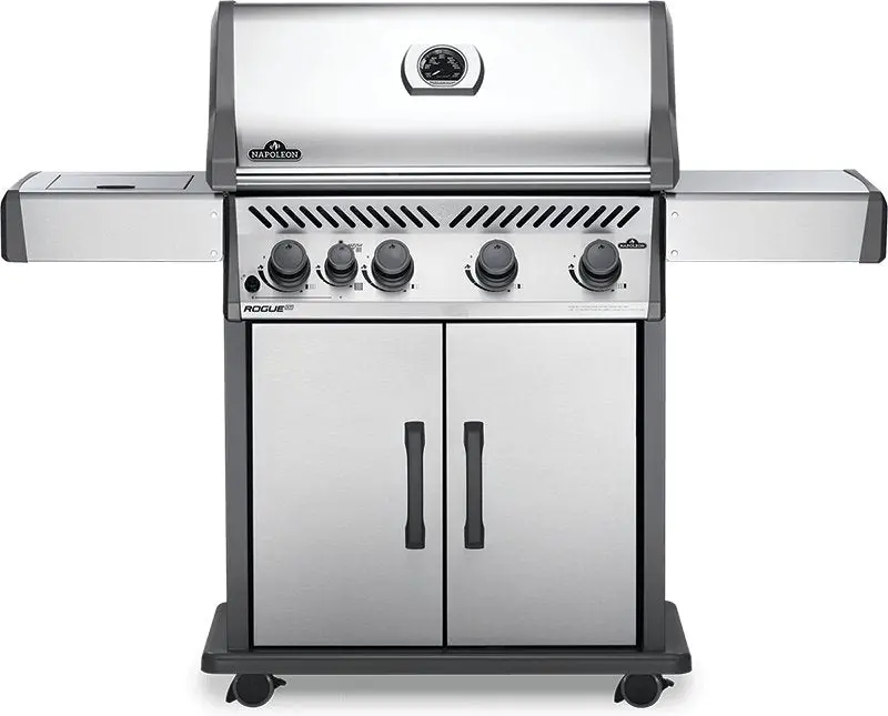 Napoleon Rogue Xt 525 Natural Gas Grill With Infrared Side Burner 1