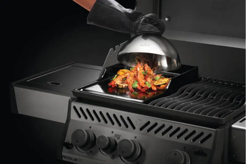 Napoleon Stainless Steel Griddle Dome – Heat-Retaining Cover 1