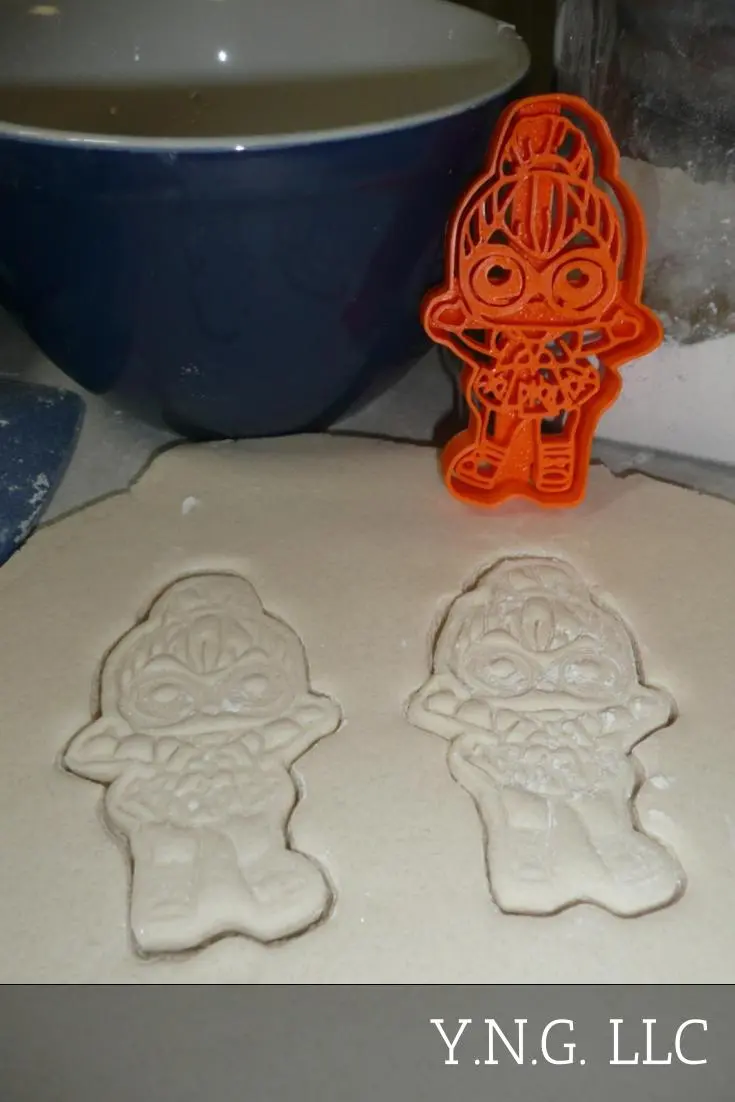Neon Qt Surprise Doll Cookie Cutter – Vibrant Limited-Edition Figure Template, Usa Crafted (Pr2394) 1