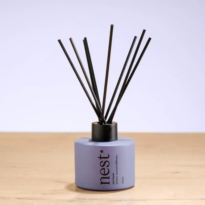 Nest Shades Sea Foam Reed Diffuser (100Ml) 1