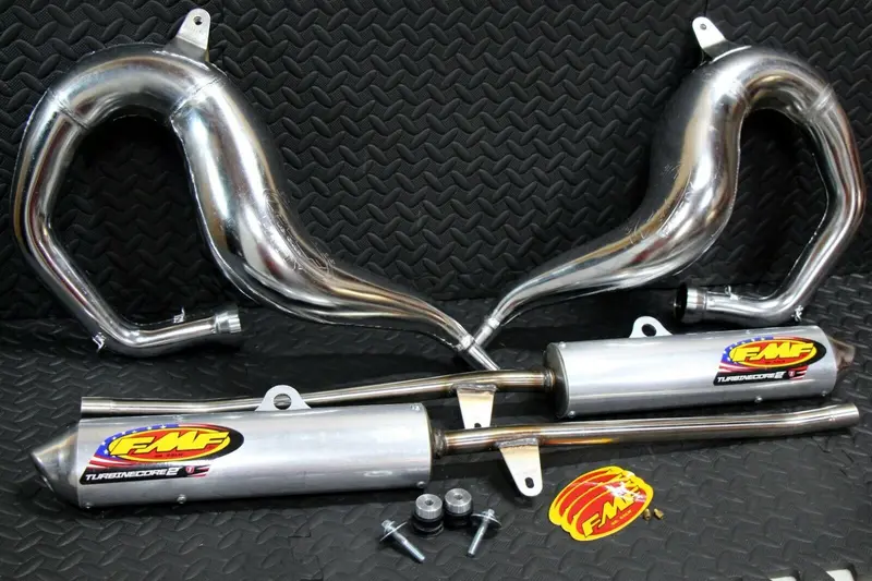 New Fmf Fatty Exhaust System With Power Core 2 Silencers For Yamaha Banshee (1987–2006) 1