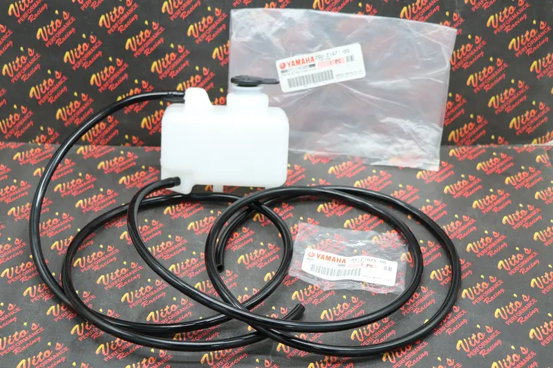 New Oem Yamaha Banshee Coolant Overflow Reservoir Bottle (Radiator Expansion Tank) 1
