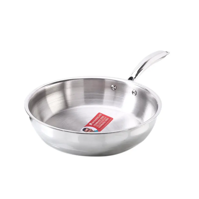 Nigella 24Cm Tri-Ply Fry Pan – 2L Capacity, 2.5Mm Construction, Induction-Compatible Base 1