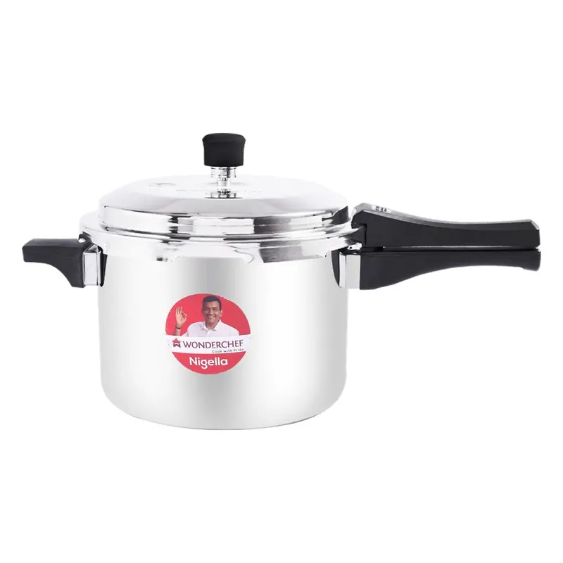 Nigella Tri-Ply 5L Outer-Lid Pressure Cooker – Heavy-Duty, 5-Year Warranty 1