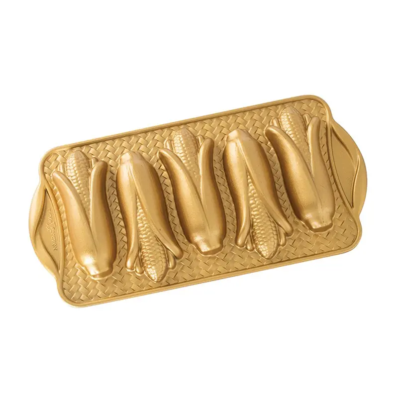 Nordic Ware Corn Cake Mold – Heavy-Duty Baking Pan 1