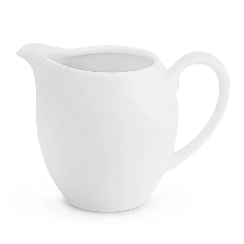 Noritake Arctic White Ceramic Milk Jug 1