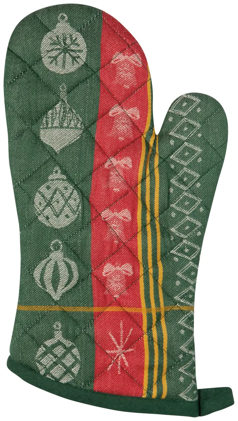 Now Designs Festive Fir Jacquard Oven Mitt 1