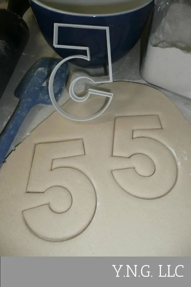 Number 5 Cookie Cutter – Bold 4" Digit For Milestone Occasions, Usa Pr3805 1