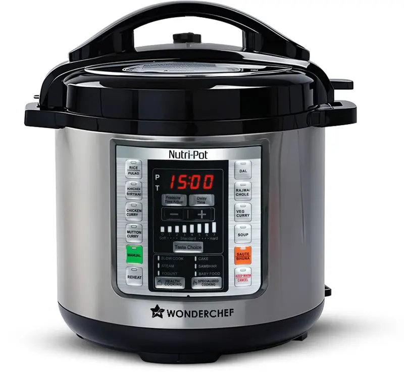 Nutri-Pot 3L Smart Electric Pressure Cooker – 7-In-1 Multifunction Appliance For Healthy, Hands-Free Cooking 1