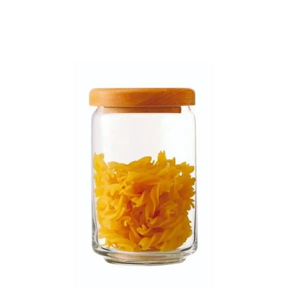 Ocean Pop Jar With Wooden Lid – 750 Ml Capacity 1
