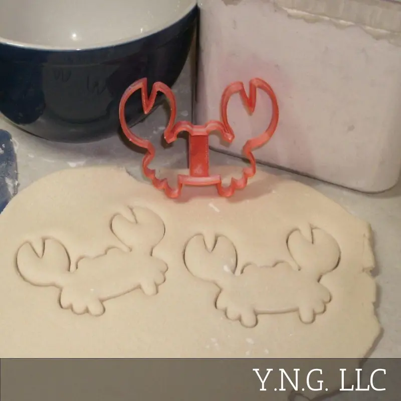 Ocean-Themed Crab Cookie Cutter – Handcrafted In Usa, Ideal For Beach & Sea-Inspired Baking 1
