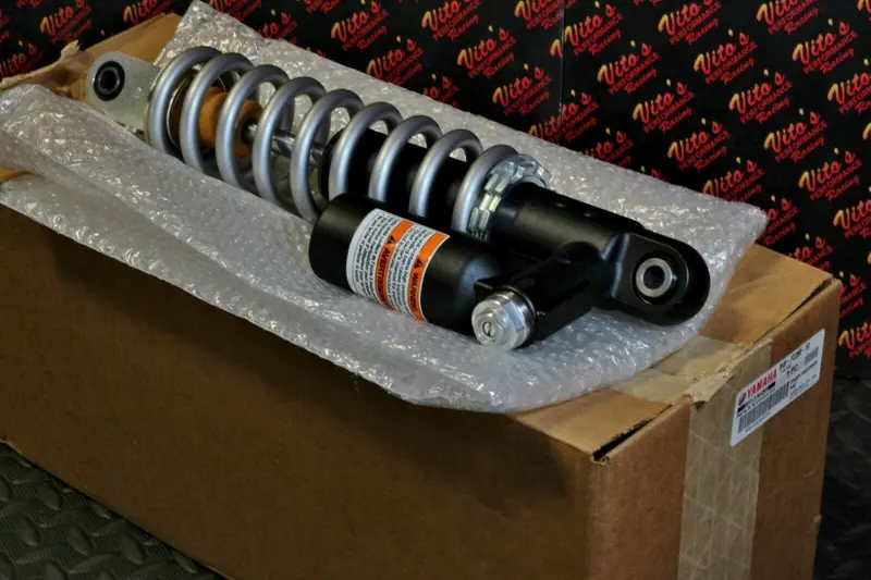 Oem-Style Rear Shock Spring For Yamaha Raptor 700 (2006–2020) With Adjustable Preload 1