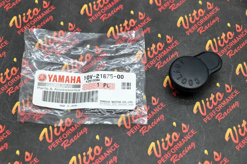Oem Yamaha Banshee Coolant Reservoir Cap — Factory Radiator Overflow Bottle Lid 1
