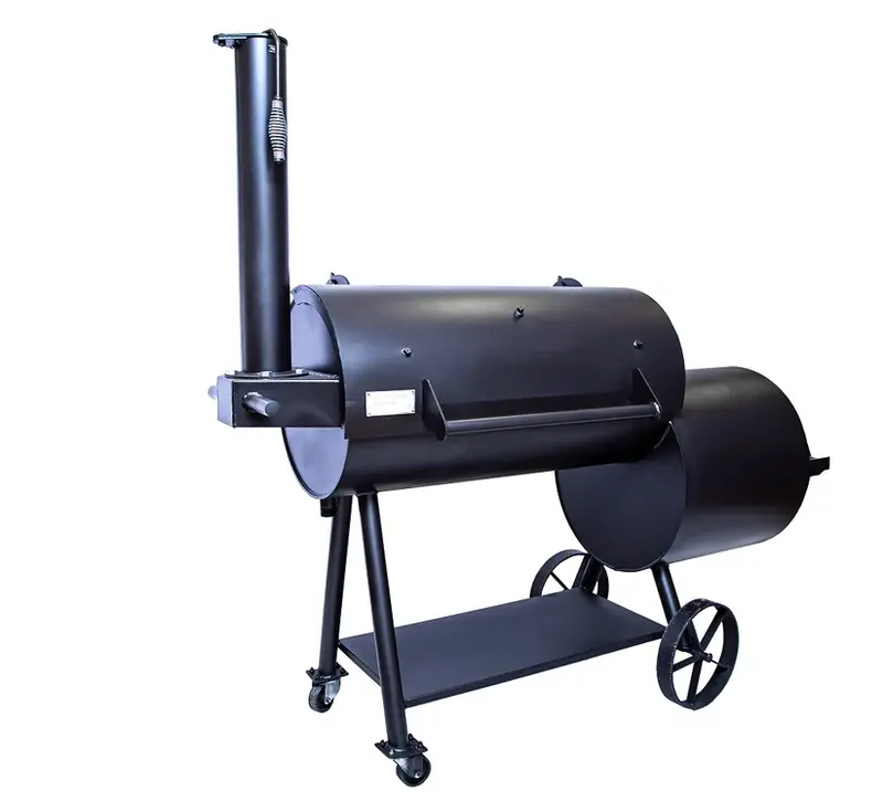 Old Country Bbq Pits Generation 2 Offset Smoker – 24 In X 48 In Cooking Chamber 1
