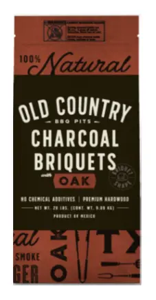 Old Country Charcoal Briquettes – 16-Pound Bag 1
