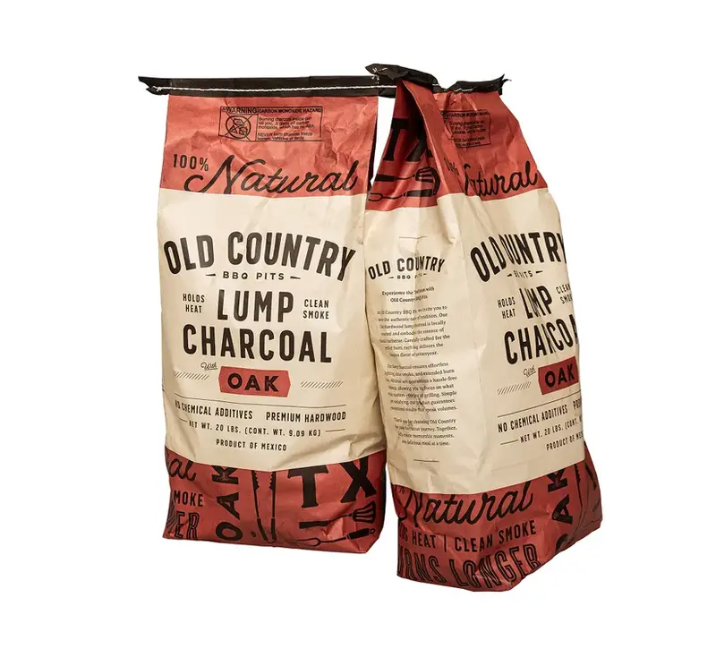 Old Country Oak Premium Lump Charcoal – 20 Lb Bag 1