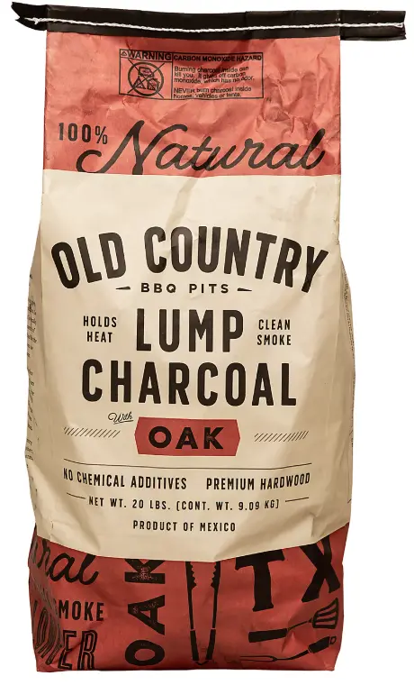Old Country Premium Lump Charcoal – 16-Pound Bag 1