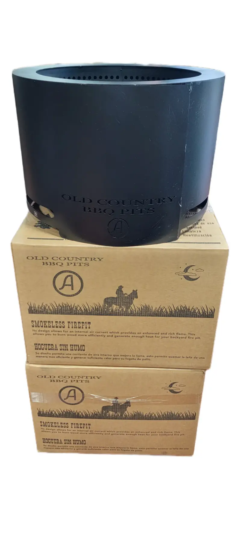 Old Country Smokeless Fire Pit – Efficient Ventilation Design 1