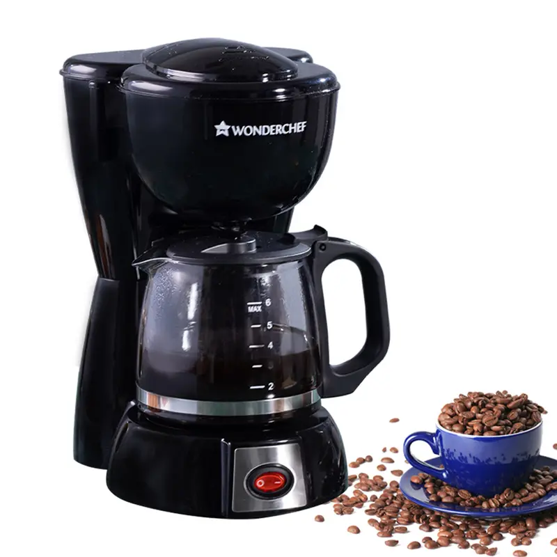 Onyx Brew Drip Coffee Maker – Borosilicate Glass Carafe, Anti-Drip Spout, Filtered Water Reservoir, 2-Year Warranty 1