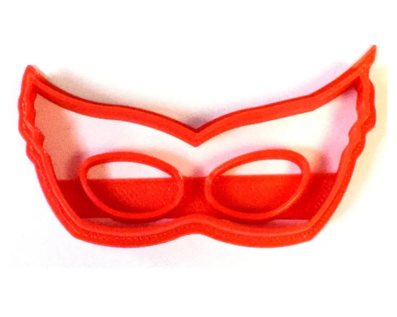 Owlet Fondant Cutter – 6-Pack Pj Masks-Themed Cupcake Topper, 1.75" Heroic Design 1