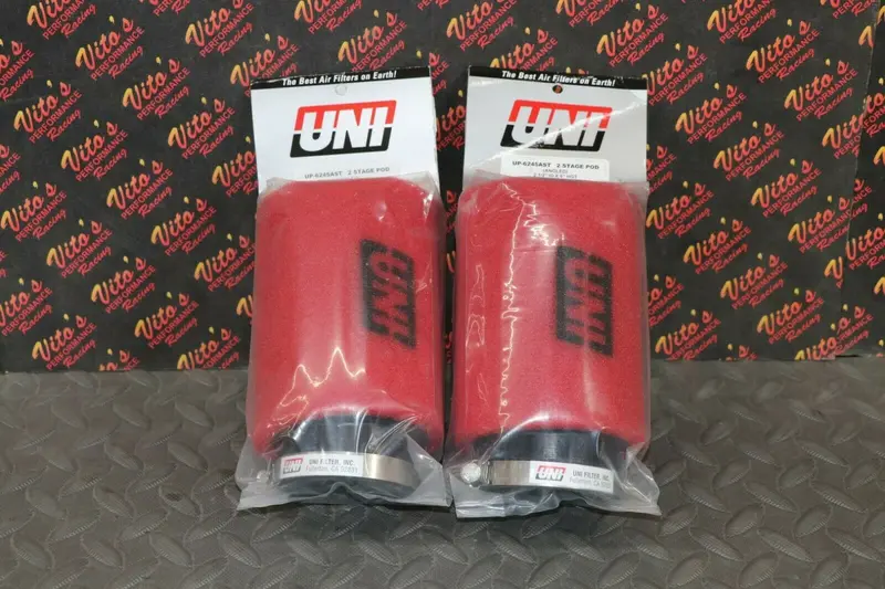 Pair Of Uni Foam Pod Air Filters For Yamaha Banshee – Keihin Pwk/Pj 36Mm & 38Mm Carbs 1