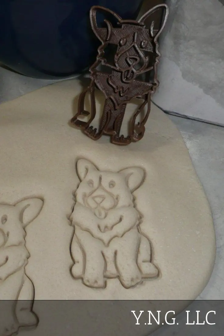 Pembroke Welsh Corgi Puppy Cookie Cutter – Usa-Made Baking Tool 1