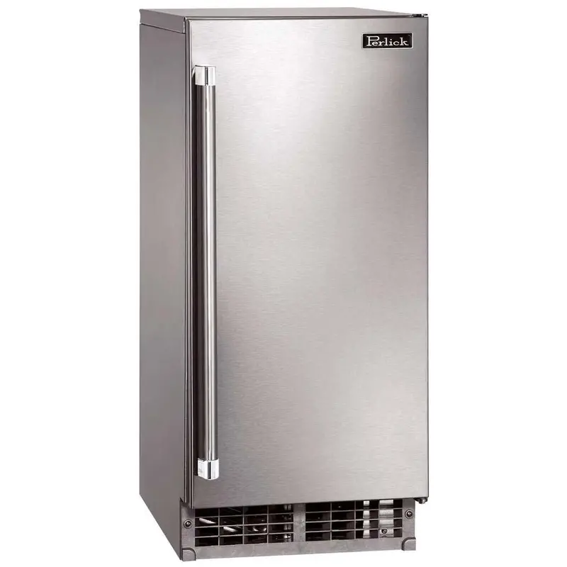Perlick 15-Inch Signature Series Ice Maker With Reversible Hinge 1
