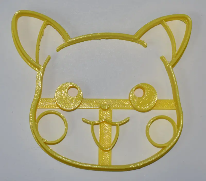 Pikachu Face Cupcake Topper Set – 6-Pack Fondant Cutters (1.75" Diameter) 1