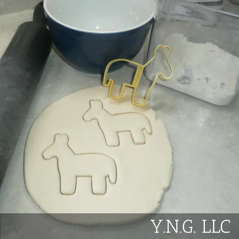 Piñata Donkey Outline Cookie Cutter – Festive Mexican Party Baking Shape, Usa-Made Pr4946 1