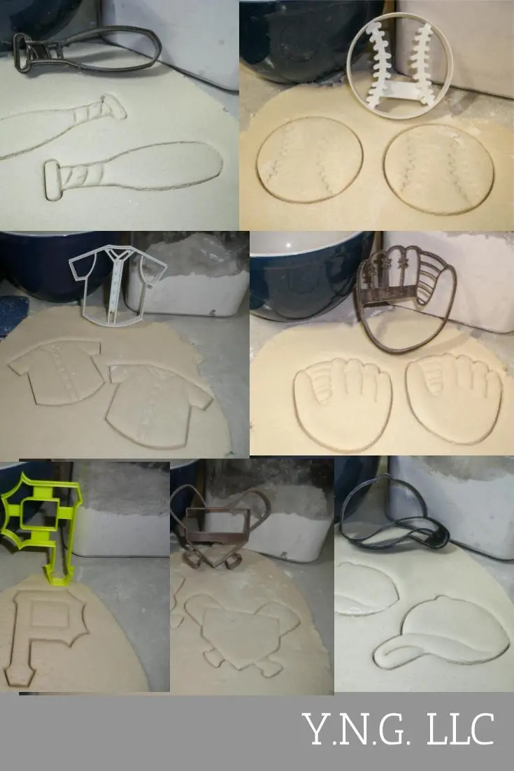 Pittsburgh Pirates Mlb Cookie Cutters – 7-Piece Team Logo Collection Pr1271 1